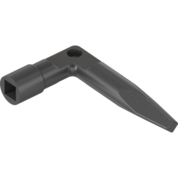 EMKA 1004-52 Railway key, Zinc die black powder-coated