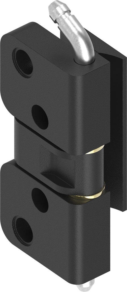 EMKA 1110-U86  120° Hinge, Zinc die black powder-coated